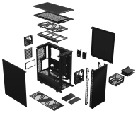 Fractal Design Define 7 Compact Czarna Solid - 568776 - zdjęcie 9